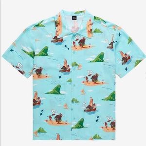 COPY - Boxlunch Disney Size XL Moana Button Down Shirt